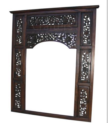 Teak Carving Mirror TIMR023